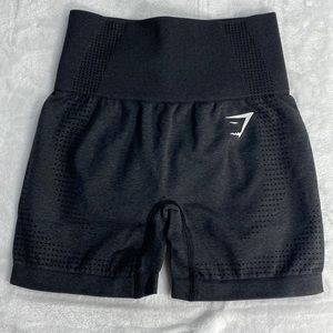 Gymshark VITAL SEAMLESS 2.0 SHORTS Black Marl Size XS NWOT